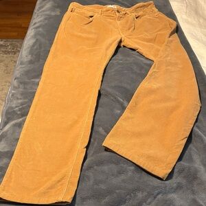 Peter Millar Men's Tan Corduroy Trousers